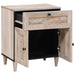 Dulap de noapte Alb 50 x 33 x 60 cm Lemn prelucrat - WALTI WALTI
