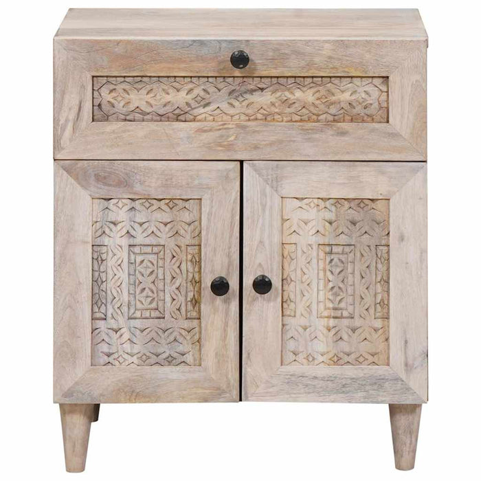 Dulap de noapte Alb 50 x 33 x 60 cm Lemn prelucrat - WALTI WALTI