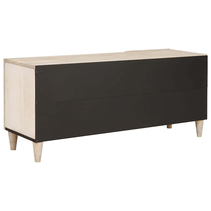 Unități TV cu sertar cu raft Alb 105 x 33 x 46 cm Lemn compozit - WALTI WALTI