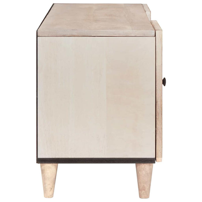 Unități TV cu sertar cu raft Alb 105 x 33 x 46 cm Lemn compozit - WALTI WALTI