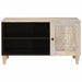 Unități TV cu raft cu ușă Alb 80 x 33 x 46 cm Lemn compozit - WALTI WALTI