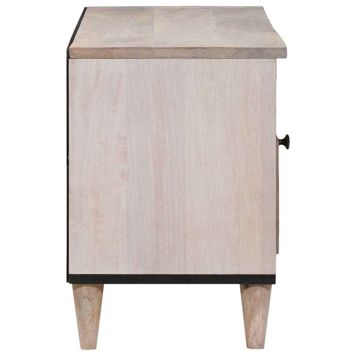 Unități TV cu sertar cu raft Alb 105 x 33 x 46 cm Lemn compozit - WALTI WALTI