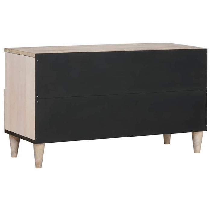 Unități TV cu sertar cu raft Alb 80 x 33 x 46 cm Lemn compozit - WALTI WALTI