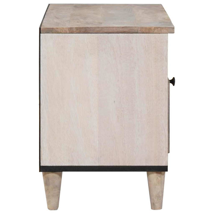 Unități TV cu sertar cu raft Alb 80 x 33 x 46 cm Lemn compozit - WALTI WALTI