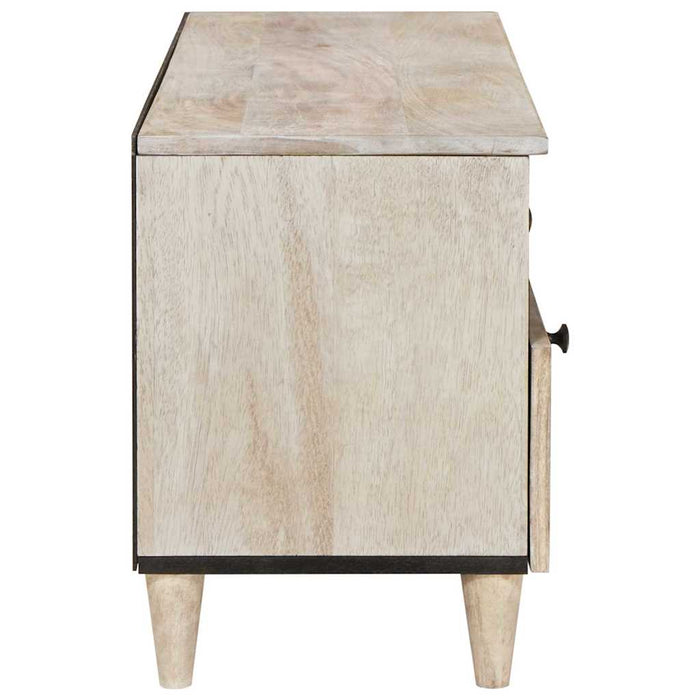 Unități TV cu sertar cu raft Alb 100 x 33 x 46 cm Lemn compozit - WALTI WALTI