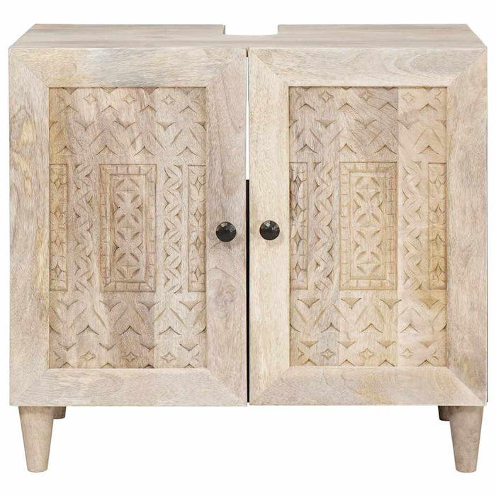 Dulap de Baie Pe perete cu depozitare Alb 62 x 33 x 58 cm - WALTI WALTI
