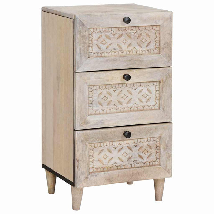 Bufet cu sertar Alb 33.5 x 40 x 75 cm - WALTI WALTI