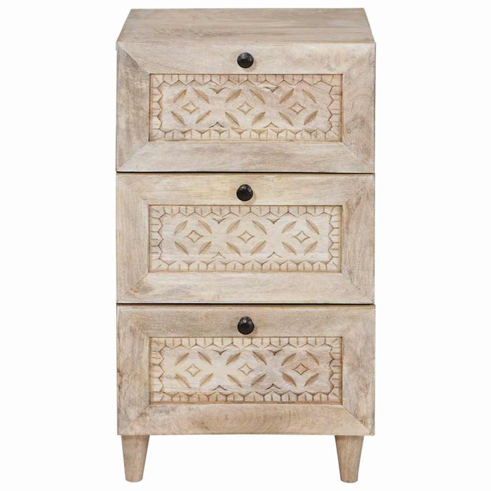 Bufet cu sertar Alb 33.5 x 40 x 75 cm - WALTI WALTI