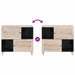 Bufet Alb 33.5 x 80 x 75 cm - WALTI WALTI