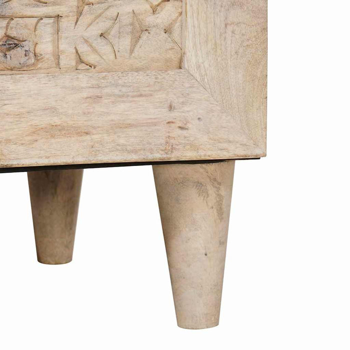 Bufet Alb 40 x 33 x 110 cm Lemn masiv de mango - WALTI WALTI