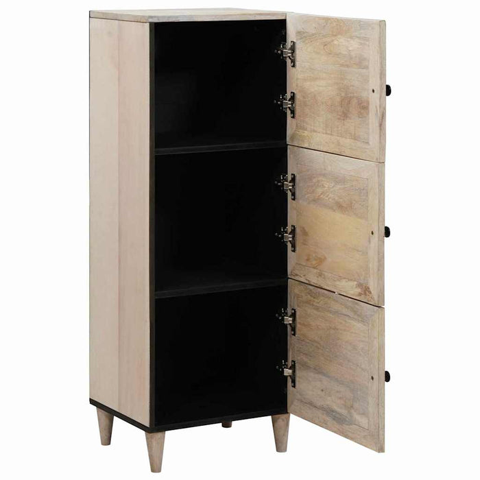 Bufet Alb 40 x 33 x 110 cm Lemn masiv de mango - WALTI WALTI