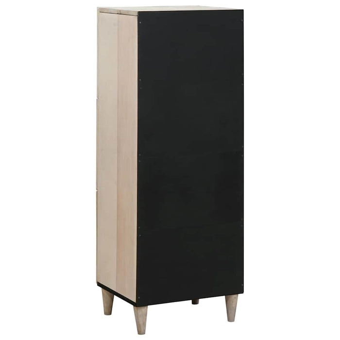 Bufet Alb 40 x 33 x 110 cm Lemn masiv de mango - WALTI WALTI