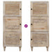 Bufet Alb 40 x 33 x 110 cm Lemn masiv de mango - WALTI WALTI