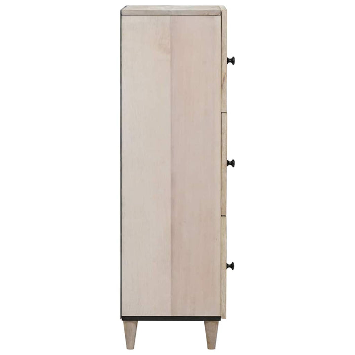 Bufet Alb 40 x 33 x 110 cm Lemn masiv de mango - WALTI WALTI