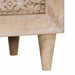 Bufet Alb 60 x 33 x 100 cm Lemn masiv de mango - WALTI WALTI
