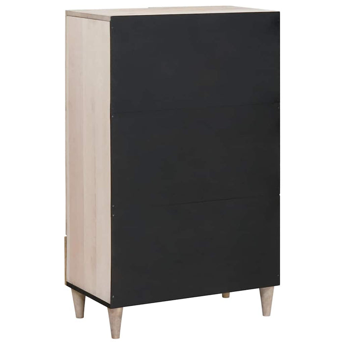 Bufet Alb 60 x 33 x 100 cm Lemn masiv de mango - WALTI WALTI