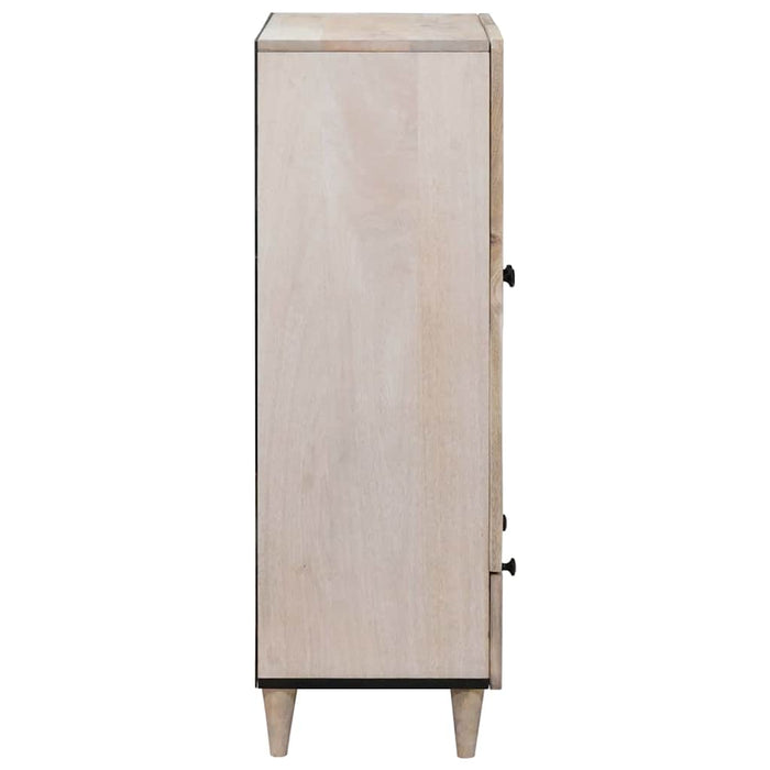 Bufet Alb 60 x 33 x 100 cm Lemn masiv de mango - WALTI WALTI