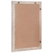 Oglindă pentru baie cu oglindă Alb 70 x 50 x 2,5 cm - WALTI WALTI