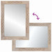 Oglindă pentru baie cu oglindă Alb 70 x 50 x 2,5 cm - WALTI WALTI