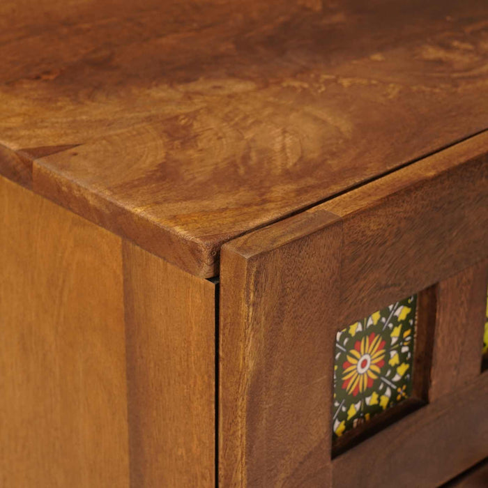 Dulap de noapte Maro 40 x 33 x 46 cm Lemn de mango solid - WALTI WALTI