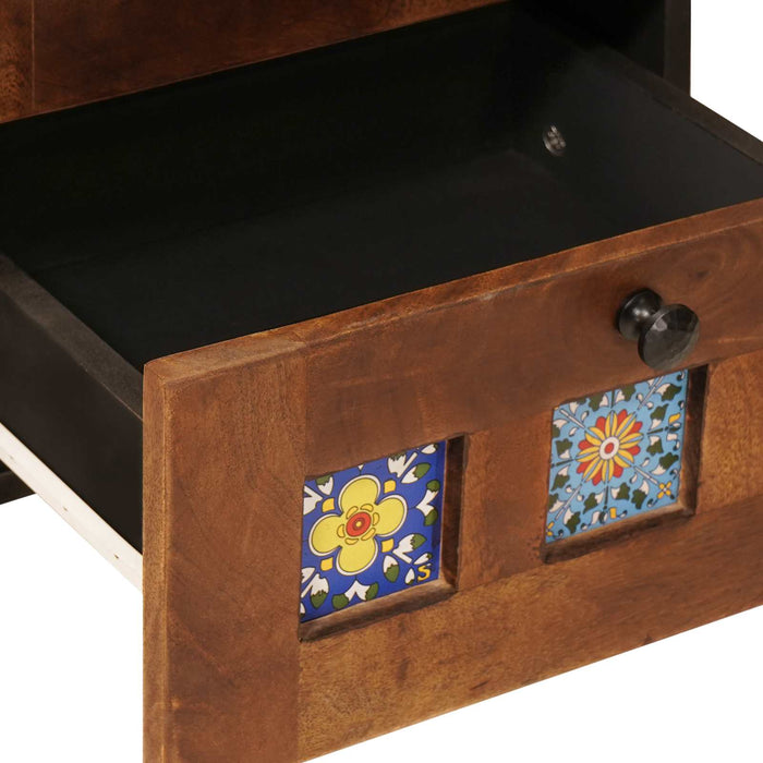 Dulap de noapte Maro 40 x 33 x 46 cm Lemn de mango solid - WALTI WALTI