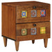 Dulap de noapte Maro 40 x 33 x 46 cm Lemn de mango solid - WALTI WALTI