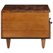 Cabinet TV cu sertar castan 70 x 33 x 46 cm Lemn de mango solid - WALTI WALTI