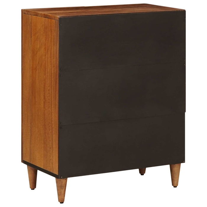 Bufet castan 60 x 33 x 75 cm Lemn de mango solid - WALTI WALTI