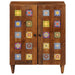 Bufet castan 60 x 33 x 75 cm Lemn de mango solid - WALTI WALTI