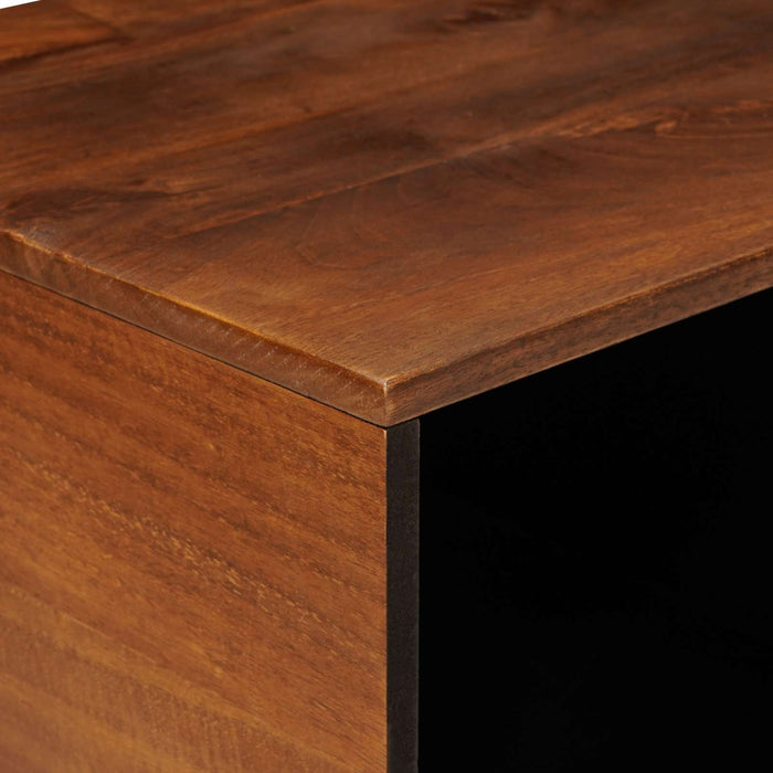 Masă de cafea Maro 80 x 50 x 40 cm Lemn de mango solid - WALTI WALTI