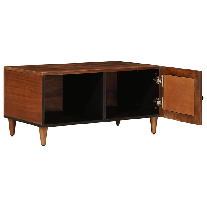 Masă de cafea Maro 80 x 50 x 40 cm Lemn de mango solid - WALTI WALTI