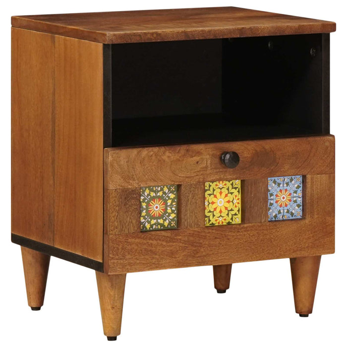 Dulap de noapte Maro 40 x 33 x 46 cm Lemn de mango solid - WALTI WALTI