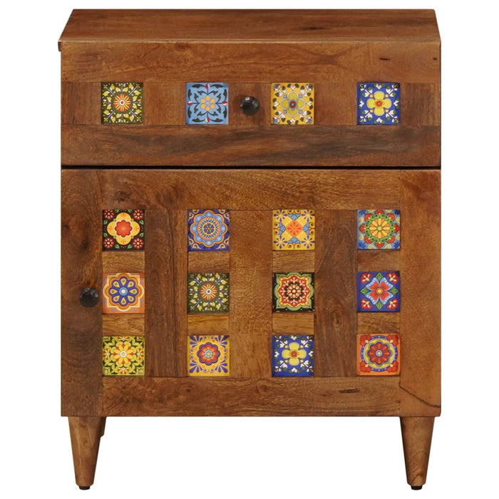 Dulap de noapte Maro 50 x 33 x 60 cm Lemn de mango solid - WALTI WALTI