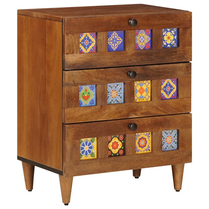 Dulap de noapte Maro 50 x 33 x 62 cm Lemn de mango solid - WALTI WALTI