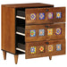 Dulap de noapte Maro 50 x 33 x 62 cm Lemn de mango solid - WALTI WALTI