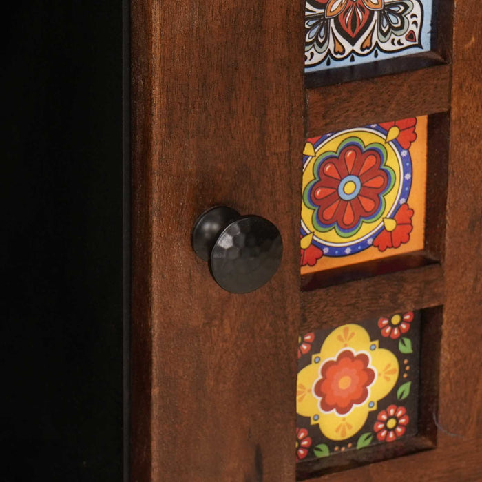 Masă de cafea Maro 100 x 54 x 40 cm Lemn de mango solid WALTI