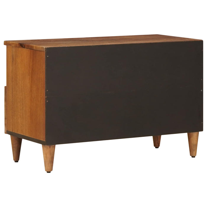 Masă de cafea Maro 80 x 54 x 40 cm Lemn de mango solid WALTI