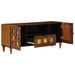 Cabinet TV cu ușă castan 105 x 33 x 46 cm Lemn de mango solid - WALTI WALTI