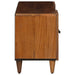 Cabinet TV cu ușă castan 105 x 33 x 46 cm Lemn de mango solid - WALTI WALTI