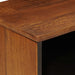Cabinet TV cu ușă castan 80 x 33 x 46 cm Lemn de mango solid - WALTI WALTI