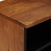 Cabinet TV cu raft castan 100 x 33 x 46 cm Lemn de mango solid - WALTI WALTI