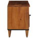 Cabinet TV cu raft castan 100 x 33 x 46 cm Lemn de mango solid - WALTI WALTI