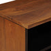 Cabinet TV cu sertar castan 80 x 33 x 46 cm Lemn de mango solid - WALTI WALTI