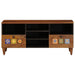 Cabinet TV cu raft castan 100 x 33 x 46 cm Lemn de mango solid - WALTI WALTI
