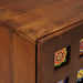 Bufet cu depozitare castan 40 x 33 x 75 cm Lemn de mango solid - WALTI WALTI