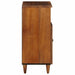 Bufet cu depozitare castan 60 x 33 x 75 cm Lemn de mango solid - WALTI WALTI