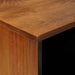 Bufet cu depozitare castan 80 x 33 x 75 cm Lemn de mango solid - WALTI WALTI