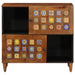 Bufet cu depozitare castan 80 x 33 x 75 cm Lemn de mango solid - WALTI WALTI