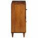 Bufet cu depozitare castan 80 x 33 x 75 cm Lemn de mango solid - WALTI WALTI
