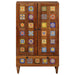Bufet cu sertar castan 60 x 33,5 x 100 cm Lemn de mango solid - WALTI WALTI